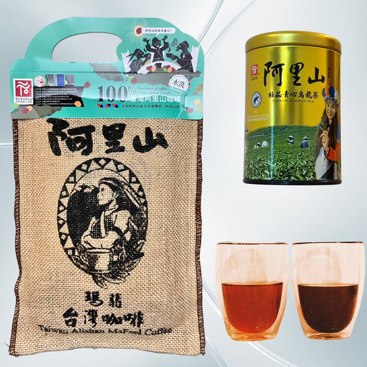 A2-CT005 Alishan MaFeel (Wash Processed) & Alishan High Mountain Oolong Tea