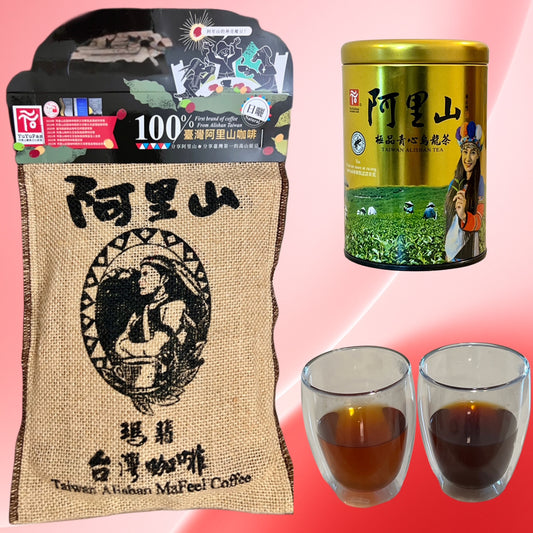 A2-CT006 Alishan MaFeel (Nature Processed) & Alishan High Mountain Oolong Tea
