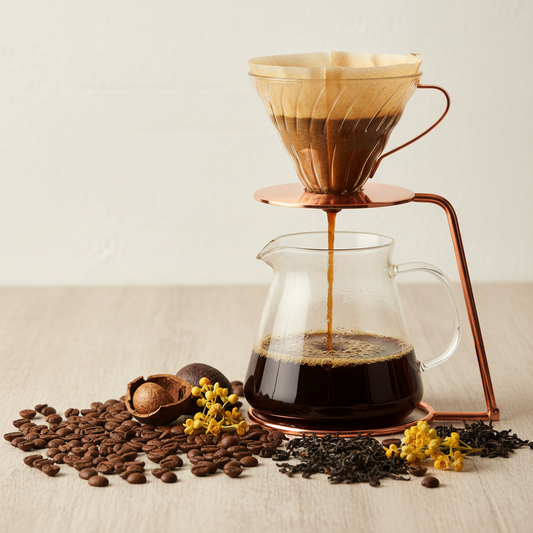 A3-CT016 Bali Kintamani Arabica + Hainan Wuzhishan Black Tea + Osmanthus